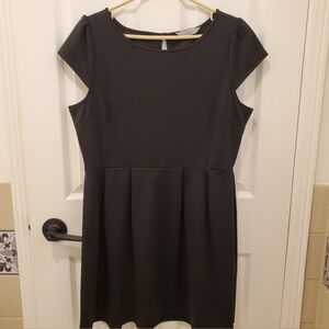 Fit and Flare Little Black Dress, Dorothy Perkins US 10